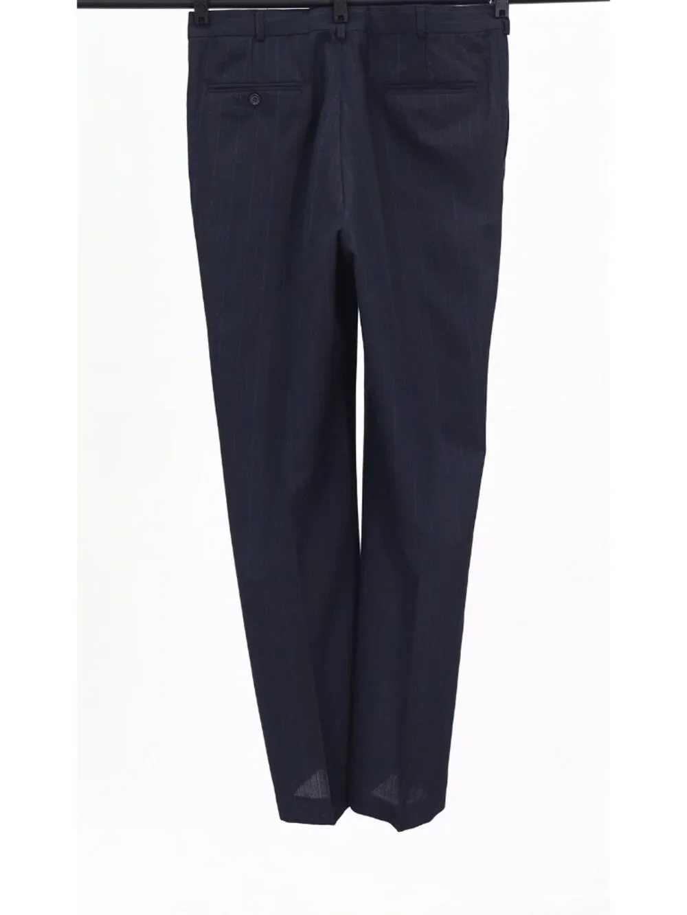 Townscraft 40L 34x32 Navy Full Suit Double-Breasted Stripe R941
